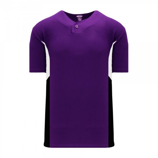 Athletic Knit - ONE BUTTON BASEBALL JERSEYS Thumbnail