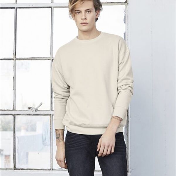 BELLA + CANVAS - Unisex Sponge Fleece Drop Shoulder Crewneck Sweatshirt Thumbnail